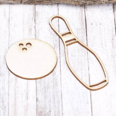 Чіпборд набір Боулінг 51 * 66мм vl1489 Valeo