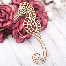 Чіпборд Морський коник 34 * 86мм vl1633 Valeo