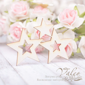 Чіпборд фон Зірки 46 * 60мм vl1941 Valeo