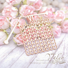 Чипборд Вязание 82*71мм vl1952  Valeo