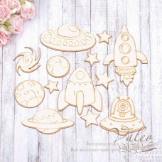 Чіпборд набір Космос 139 * 139мм vl1986 Valeo