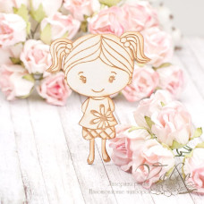 Чіпборд Дівчинка 53 * 70мм vl2053 Valeo