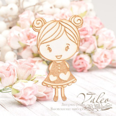 Чіпборд Дівчинка 45 * 75мм vl2057 Valeo