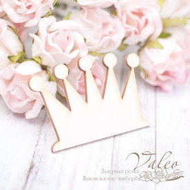 Чипборд Корона 48*31мм vl2079  Valeo