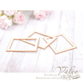 Чипборд набор Марки 3шт 24*31мм vl2096  Valeo