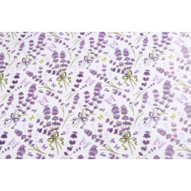 Папір пакувальний, Лаванда, 70х50 см