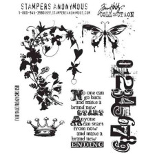 Набір гумових штампів Fairytale Frenzy, Tim Holtz