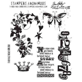 Набір гумових штампів Fairytale Frenzy, Tim Holtz