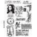 Набор резиновых штампов Mini Classics, Tim Holtz