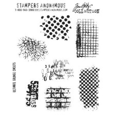 Набор резиновых штампов Ultimate Grunge, Tim Holtz