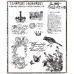 Набор резиновых штампов Shabby French, Tim Holtz