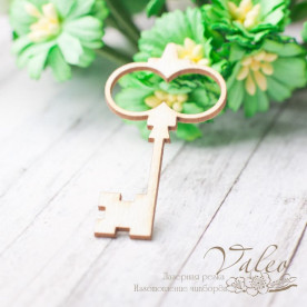 Чипборд Ключик 25*48мм vl2389  Valeo