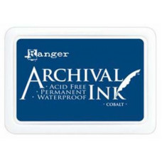 Перманентні чорнило для Штампінг Archival Ink Cobalt від Ranger