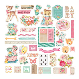 Набір вирубування Heaven Sent 2 Ephemera з фольгою 68 шт. Prima