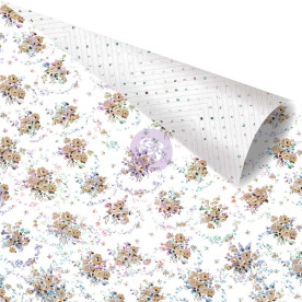 Двосторонній скраппапір Floral Stories - Zella Teal Prima