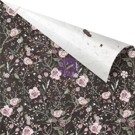 Двосторонній скраппапір Midnight Beauty - Rose Quartz з фольгою Prima