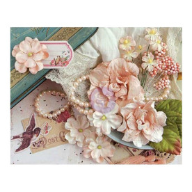 Набор цветов для скрапбукинга Amour de Ma Vie, Prima, 12 шт.