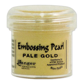 Пудра с эффектом перламутра Embossing Pearls - Pale Gold от Ranger