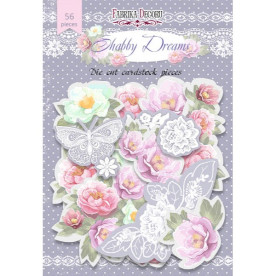 Набір вирубування, колекція Shabby dreams, 56 шт Фабрика Декору