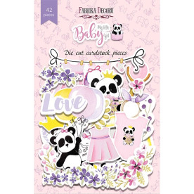 Набір вирубування, колекція My little baby girl, 42шт Фабрика Декору