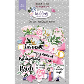 Набор высечек, коллекция Wedding of our dream, 65шт Фабрика Декора