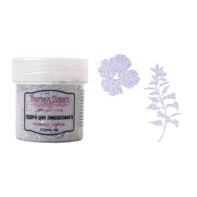 Пудра для ембоссінга з глітером Колір Ніжний бузок Фабрика Декору