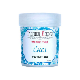 Искусственный снег (крупные частицы) Фабрика декора