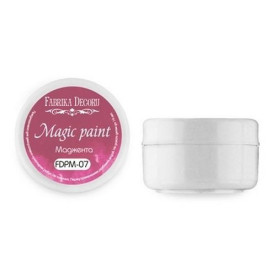Суха фарба Magic paint колір Маджента, 15 мл від Фабрика Декору