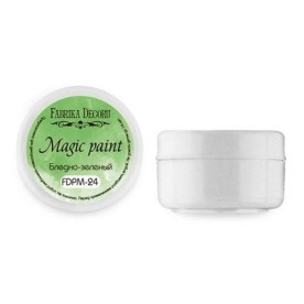 Суха фарба Magic paint колір Блідо зелений, 15мл
