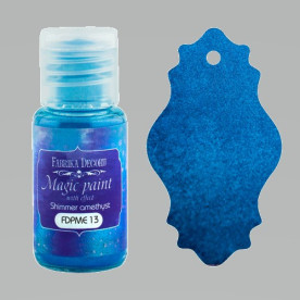 Сухая краска Magic paint with effect цвет Мерцающий аметист , 15мл Фабрика Декора