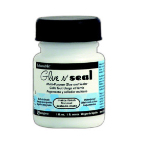 Багатоцільовий клей - лак Glue n Seal Matte від Ranger, 28 гр.