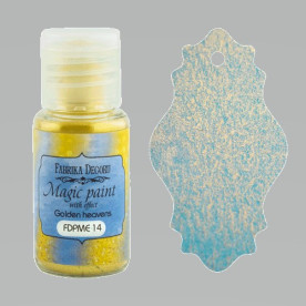 Сухая краска Magic paint with effect цвет Золотые небеса, 15мл Фабрика Декора