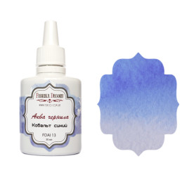 Аква чернила, цвет "Кобальт синий", 30мл Фабрика Декора