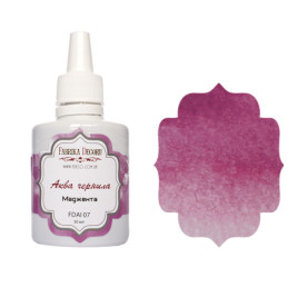 Аква чорнило, колір "Маджента", 30мл Фабрика Декору
