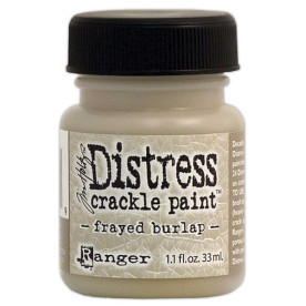 Краска-кракелюр Frayed Burlap от Tim Holtz