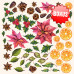 Набор скрапбумаги "Botany winter", 10 л, 20*20 см от Фабрика Декора