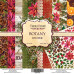 Набір скраппаперу "Botany winter", 10 л, 30 * 30 см від Фабрика Декору