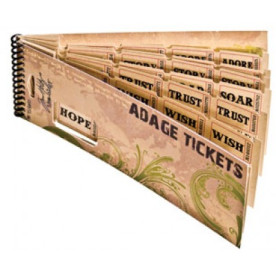 Набір квитків для журналінга Adage Tickets від Tim Holtz