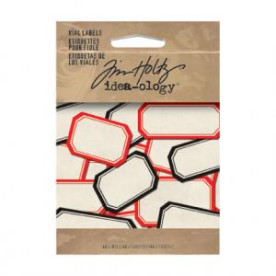 Набор наклеек Vial Labels, Tim Holtz