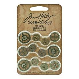 Набор металлических шестеренок Mini Gears от Tim Holtz