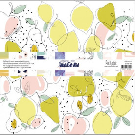 Набір паперу "Намалюй мені любов" 15 листів 30х30 Polkadot