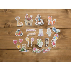 Набор вырубки Девчонки 21 эл. Polkadot