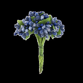 Набір декоративних гілочок, індиго, 12 шт від Фабрика Декору