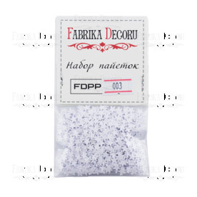 Набір паєток - 003 зірочки 5 мм Фабрика Декору