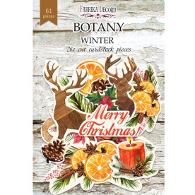 Набор высечек "Botany winter", 61 шт Фабрика Декора