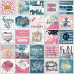 Наклейки для планерів My Prima Planner Stickers Inspirational 15х15 см 3 листа Prima