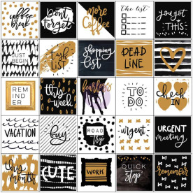 Наклейки для планеров My Prima Planner Stickers Everyday 15х15 см 3 листа Prima