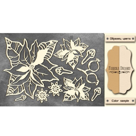 Набор чипбордов "Botany winter 2", 10*15 см от Фабрика Декора