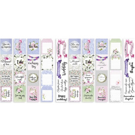 Набор полос для декорирования (ru+eng) "Wedding of our dream" от Фабрика Декора