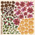 Лист з картинками для вирізання "Botanica winter", 30 * 30 см від Фабрика Декору